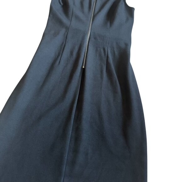 Kobi Halperin Black Shift Dress Sleeveless Defined Waist Stretch Size 2 Women's - Picture 10 of 12